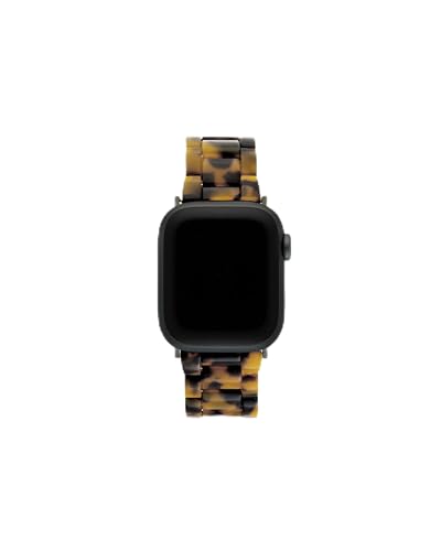MACHETE Compatible with Apple Watch Band 38mm 40mm 41mm 42mm 44mm 45mm 49mm, Classic Tortoise Fashion Acetate Resin iWatch Band for Series 8 Series 7 Series SE Series 6 Series 5 4 3 2 1 Women Men