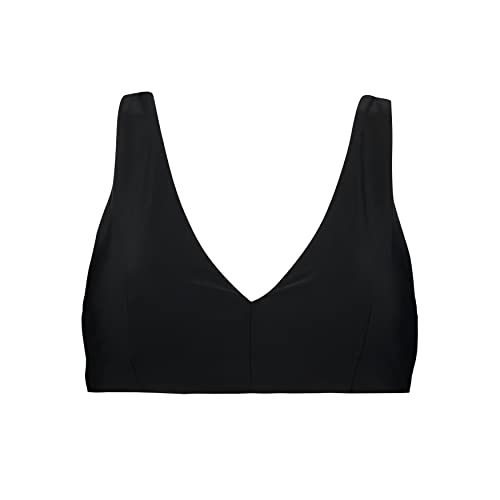 PUMA Damen Plunge Bikini Top, Black Combo, L EU
