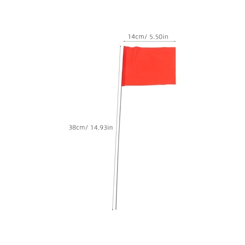 Drapeaux de jardin en polyester résistant aux intempéries pour balisage paysager durable