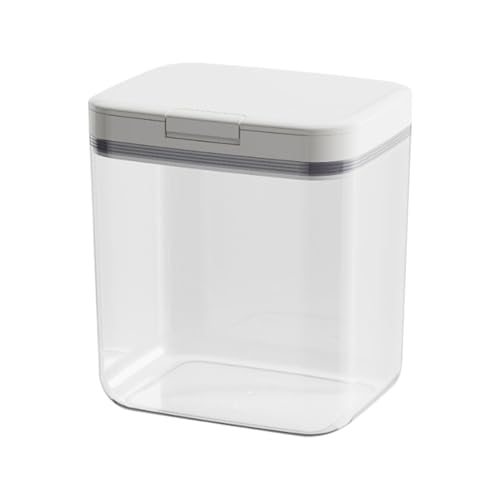 Contenedor de detergente para lavandería y alimentos secos hermético con tapa