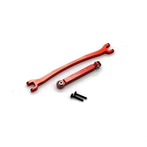 RC�J�[�A�b�v�O���[�h�p�[�c Compatible With FMS FCX24M For Discovery D90 D110 For Tacoma 1/24 RC�J�[�A�b�v�O���[�h�����p�[�c�A�N�Z�T���[ �X�e�A�����O�^�C���b�h(Red)