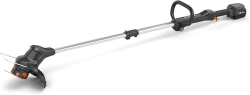 Husqvarna Cordless Grass Trimmer Aspire T28-P4A 2P Electric Lawn Edger with Trimmer Line & Brush Cutter (incl. 18V 4.0Ah Battery & Charger)