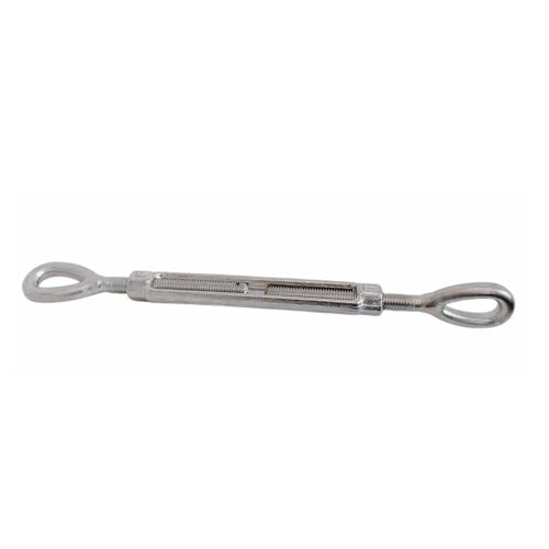 Marine Boat Drop Forged T316 Stainless Steel 5/16" x 4-1/2" Eye Eye Turnbuckle 800 Lbs WLL miniatura 4