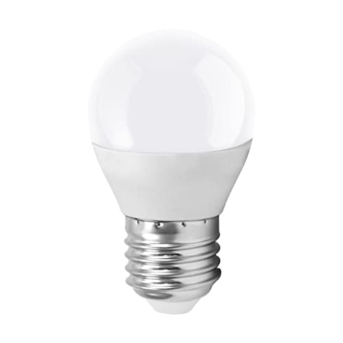 Eglo LED Light Bulb, E27 lamp, 5 watt (Equivalent to 40 watt), 470 lumens, Warm White Glow, 3000 Kelvin, Spotlight G45