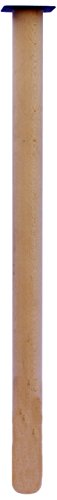 Home System 67860 Gamba Tavolo Cilindrica, Diametro 62, H. 750 mm, in, Legno Grezzo
