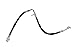 Sunsong 2205840 Brake Hydraulic Hose