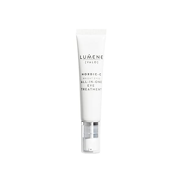 Lumene Bright Eyes All-In-One Eye Treatment - Eye Cream for Dark Circles and Puffiness - Hydrating Eye Cream with…