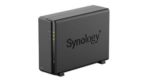 Synology DiskStation DS124 Network Attached Storage Drive (Black) 8 21 M2IrrnuL