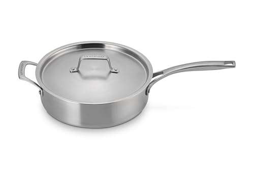 Image of Le Creuset Essential Stainless Steel 10 Piece Cookware Set