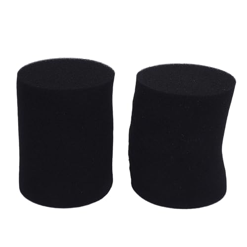 2Pcs 85mm x 100mm Speaker Port Tube Sponge, Subwoofer Bass Reflex Tube Bass Woofer Box Port Tube Vent Sponge for Enhanced Sound Effect