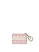 Victoria's Secret The Victoria Card Case Key Chain, Pink Iconic Stripe