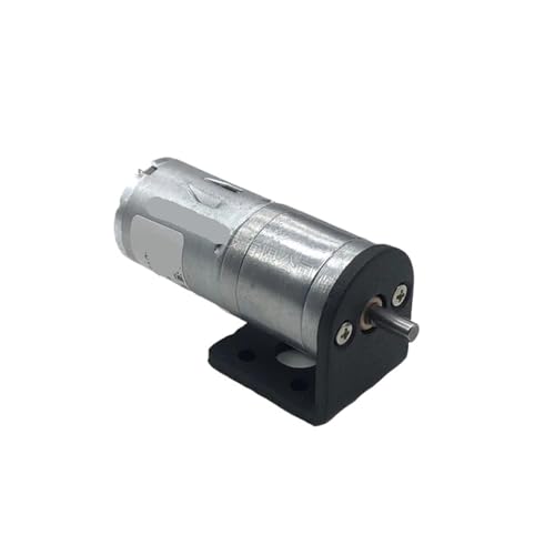 Moteur à engrenages 25GA370 anti-usure 12V avec engrenage en métal pour motorisation robotique