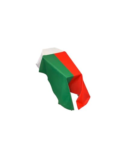 Bandera de Madagascar diseño ataúd para decorar altares culturales y salones