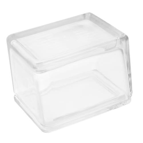 Cabilock 20-Slide Glass Staining Vat Concave Slides Holder Efficient Easy to Clean