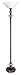 Cal Lighting BO-862 Floor Lamp with Frosted Glass Shades, Iron Finish
