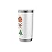 Christmas Teacher Coquette Bow Pencil Tree Cute Xma Outfits Stainless Steel Insulated Tumbler