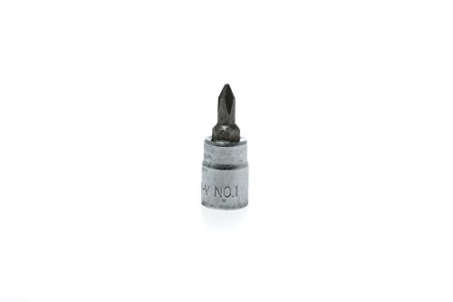 Teng Tools PH1 1/4 Inch Drive Phillips PH Chrome Vanadium Socket | Mechanic Tool | Hand Tool - M141301-C