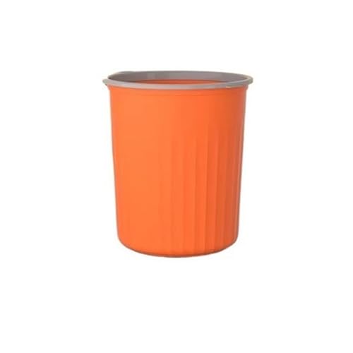 Cubo de basura para interior que evita que la bolsa se caiga papelera de baño con anillo 2