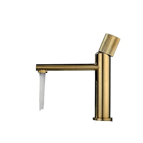 Grifo de lavabo monomando negro LWX para regular agua fría y caliente fácilmente