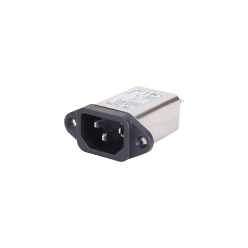 Image of Single-phase IEC socket type AC power filter 220V anti-interference filter socket FT110I-10A