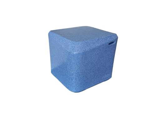 Aqua Outdoors Small Side Table for Inside Pool Sun Shelf or Baja Ledge, in Water Furniture to Hold Drinks, Works Great with Other Poolside or Sundeck Loungers (Coral Reef)