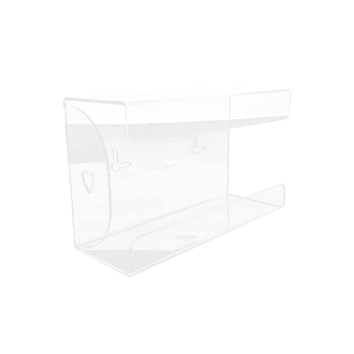 Caja de soporte de guantes acrílicos, soporte de pared para guantes de almacenamiento de maskss de cara acrílica, caja de almacenamiento de maskss facial, estación de higiene para el hogar, la oficina