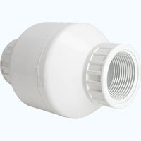 NDS White PVC 1.25” Swing Check Valve