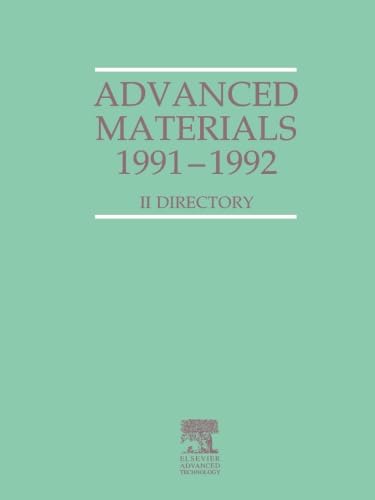 Buy Directory (Advanced Materials) — BookShops.in