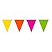 Bunting Assorted Coloured Flags 10 metres Long Plastic