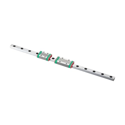 Kit guide linéaire 9mm MGN9 anti-vibration de 300mm avec bloc chariot MGN9C
