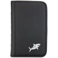 Carnet de bord Sub-Book plongée sous-marine noir motif requin blanc logbook