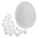 BRIGHTFUFU Bird Supplies for Racing Pigeons Breeding Props Plastic Fake White Plastic