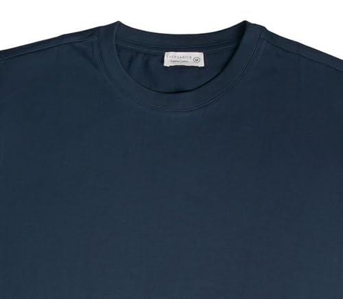 Image of Everbasics Supima Cotton Men's Crew Neck Classic T-Shirt, Regular Fit, Premium Soft Cotton Tee(100% Supima Cotton)