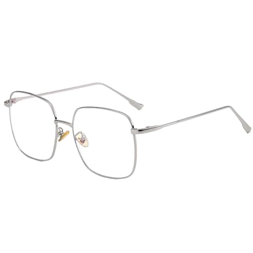 Lunettes carrées transparentes rétro PGJ190 ARGENT taille unique pour femmes