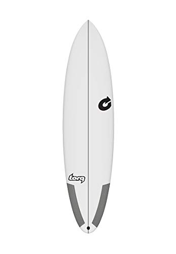 TORQ M2-S epoxy Tec Tabla de Surf - Blanco, 6.8 FT