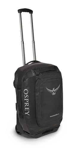Osprey Transporter 40L Wheeled Travel Duffel Bag, Black
