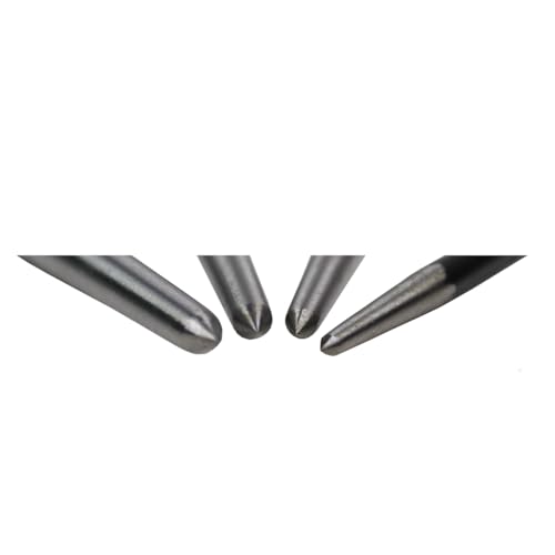 K Tool International 71600 4 Piece Pry Bar Set for Garages, Repair Shops, and DIY, Lady Slipper Style, Heavy Duty Heat Treated Steel, Rolling Head, Organizing Case, Includes Sizes 6", 12", 16", 20" - Image 4