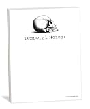 Guajolote Prints Funny Notepad - Sarcastic Memo Pad, To Do List, Novelty Gag Gift for Work Office, Friends and Coworkers - Temporal Notes
