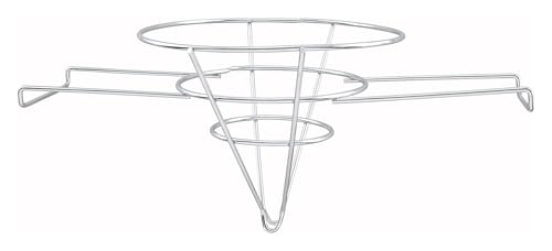 Winco 10" Fryer Filter Stand,Chrome,Medium