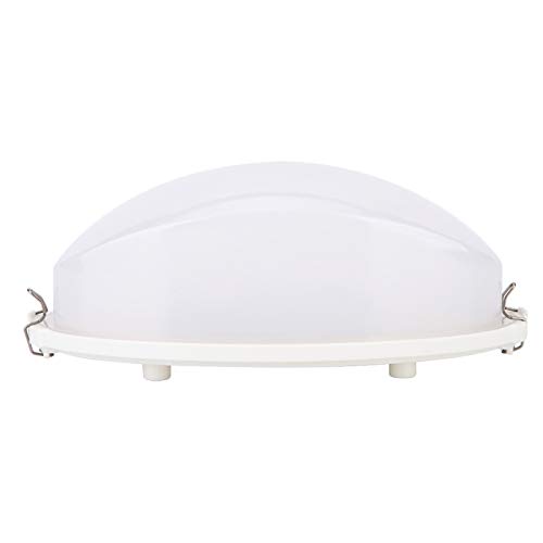 High Temperature Resistant Sauna Lamp,Sauna Room Explosion Lamp,Moisture Round Proof Anti high Light ?Temperature Lamp Sauna Room Grid Oval Bulkhead Ceiling Light for Bedroom Storehouse Wet Locat