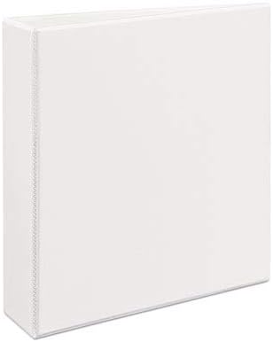 Avery(R) Heavy-Duty EZD Locking D-Ring View Binder, 1in. Ring, Black