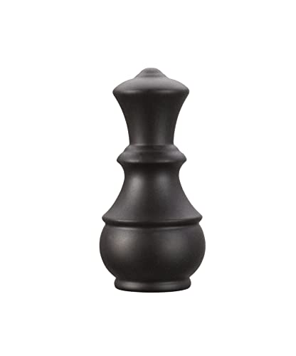 Image of Aspen Creative 24040-32, Solid Steel Finial for Lamp Shade, Steel in Oil Rubbed Bronze Finish, 1-1 /2 inch Height, 2 Pack