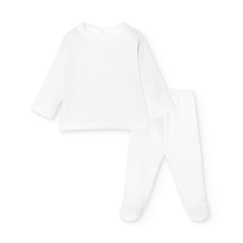 BABIDU | Conjunto Manga Larga Polaina Tacto Extrasuave y Confort Máximo   Manga Larga 100% Made in Spain Producto Sostenible
