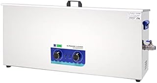 DK SONIC 30L Ultrasonic Gun Cleaner with Timer Basket and Stainless Steel Tank for Rifle,Guns Parts, Bullets,Military Supplies, Brass,Carburetor,Engine Parts(30L, 110V)