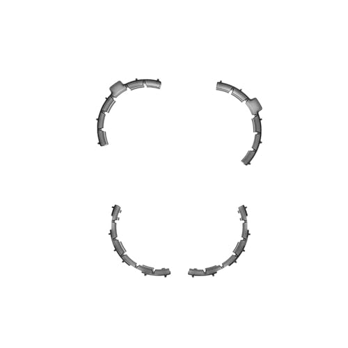 NVOQILIN Protector de hélices para protectores, anillos de parachoques, cubiertas anticaídas de liberación rápida para accesorios anticolisión