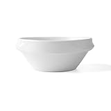 Holst Porzellan GVE 090 Suppen- und Eintopfschale Porzellan 0,90 L, weiß, 17 x 17 x 7 cm