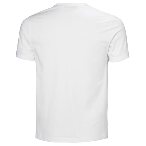 Helly Hansen Core Graphic T 2.0 para Hombre, Color Blanco, Talla L
