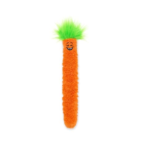 Fry Guys 'Jerry' Dog Toy (MED) - Crinkle Squeak Plush Fetch Toy for Dogs