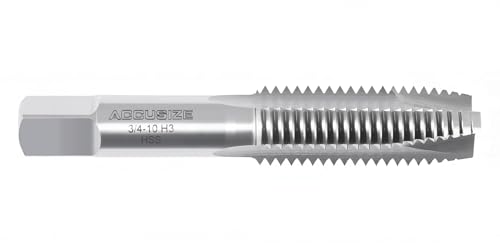 Taraud 3/4-10 NC HSS rectifié de haute précision Accusizetools standard ANSI