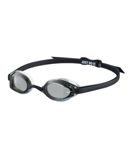 Nike Youth Legacy - Gafas de natación color negro y blanco